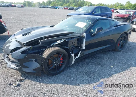 2019 Chevrolet Corvette Stingray from USA, damaged, VIN 1G1YB2D79K5107319